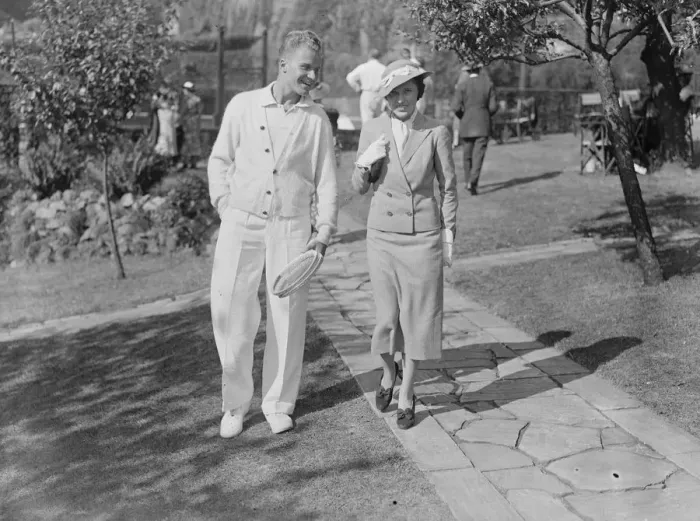 Framed Print : Lady Crossfields tennis club party at Highgate Gene Mako and Hon Mrs Peter Aitken 8 Framed Print : Lady Crossfields tennis club party at Highgate Gene Mako and Hon Mrs Peter Aitken 8