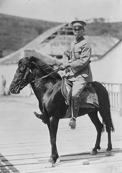 Latest photographs from China. General Chiang Kai Shek, the famous Nationalist General