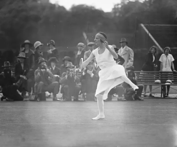 Framed Print : Lawn Tennis championship at Wimbeldon Mlle Lenglen in practice 19 June 1924 Framed Print : Lawn Tennis championship at Wimbeldon Mlle Lenglen in practice 19 June 1924