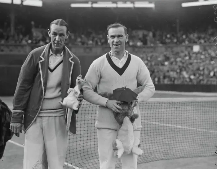 Framed Print : Lawn Tennis Championships at Wimbeldon Lawn Tennis enthusiasts the new Wimbeldon