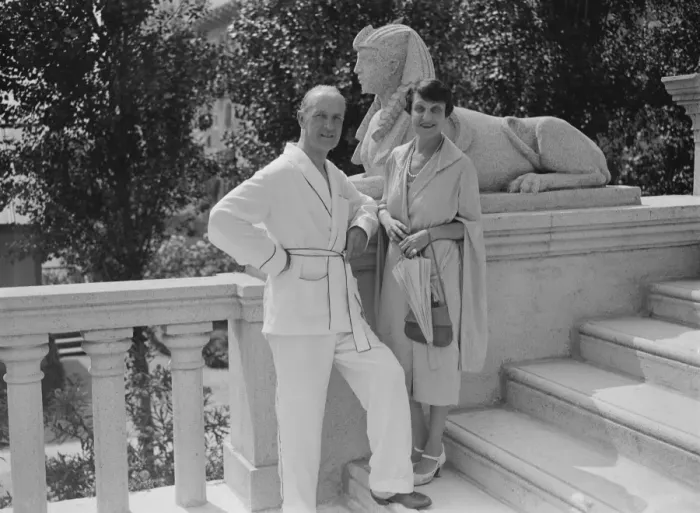 Framed Print : On the Lido Marquis and Marchesa Sommi Picenardo ( MME Vogel of New York ) Framed Print : On the Lido Marquis and Marchesa Sommi Picenardo ( MME Vogel of New York )