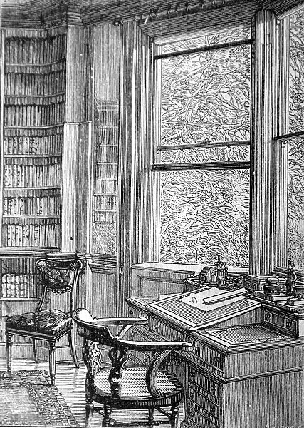 The Life of Charles Dickens The study of Gadshill Place Dickens moved from London