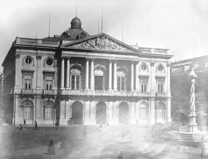 Framed Print : Lisbon The Camara Municipal, City Hall 8 April 1927 Framed Print : Lisbon The Camara Municipal, City Hall 8 April 1927