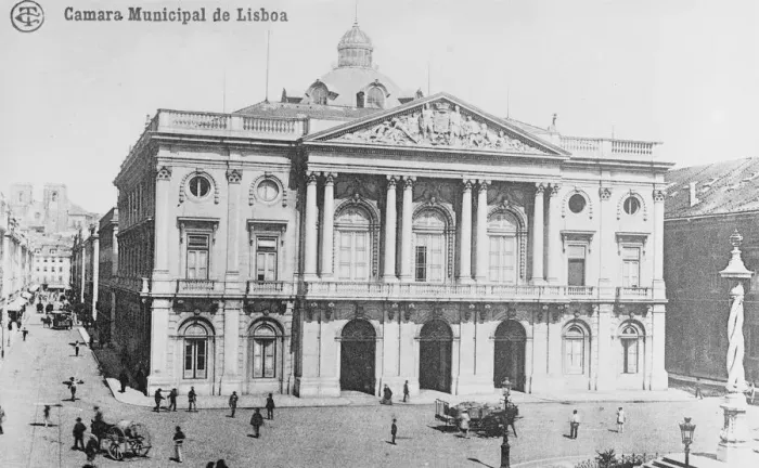 Framed Print : Lisbon, Town Hall. 27 September 1920 Framed Print : Lisbon, Town Hall. 27 September 1920