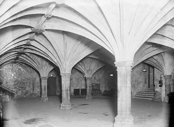 London, The Crypt at the Guildhall 23 June 1926