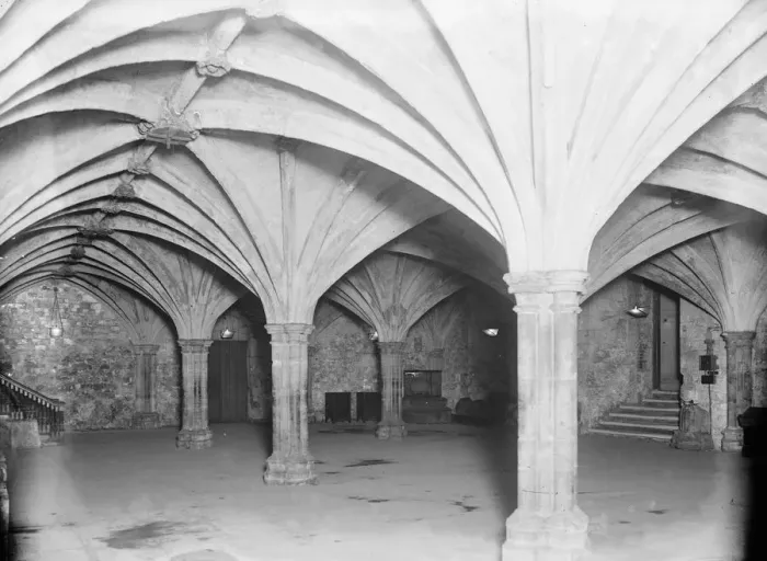 Framed Print : London, The Crypt at the Guildhall 23 June 1926 Framed Print : London, The Crypt at the Guildhall 23 June 1926
