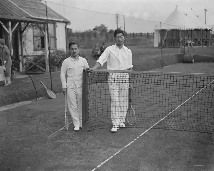 Framed Print : At the London Japanese Lawn Tennis Association meeting at Lower Sydenham Prince Chichibu Framed Print : At the London Japanese Lawn Tennis Association meeting at Lower Sydenham Prince Chichibu
