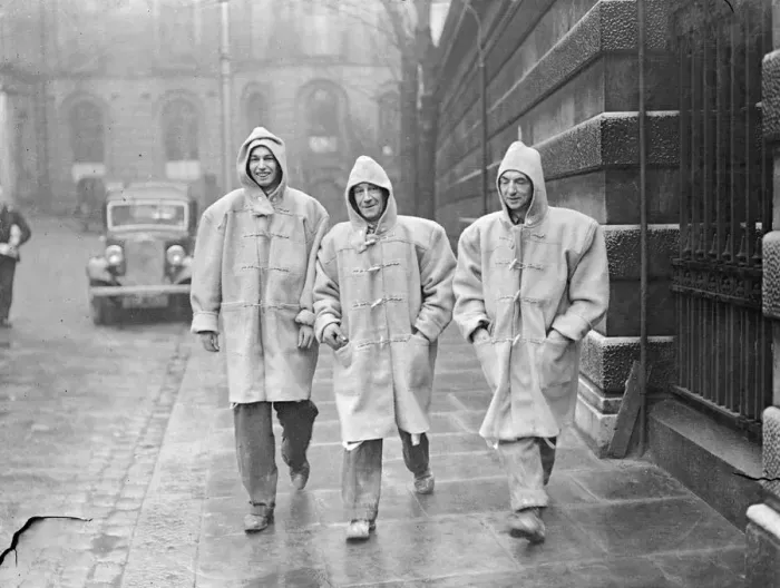 Framed Print : London Monks. Special working clothes of a new and peculiar design, give the man