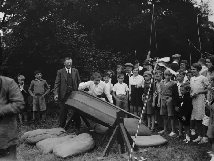 Framed Print : Longfield fete near Dartford, Kent. 1936 Framed Print : Longfield fete near Dartford, Kent. 1936