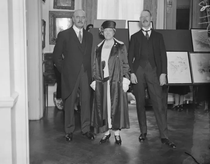 Framed Print : Lord Allenby opened an exhibition of drawings of, Royal Homes near London by Framed Print : Lord Allenby opened an exhibition of drawings of, Royal Homes near London by