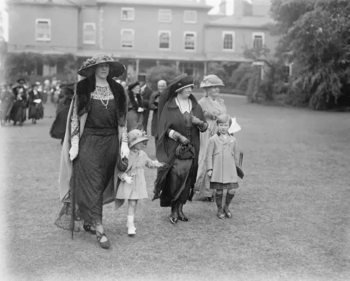 Framed Print : Lord and Lady Phillimores at home. Many well known people attended Lord Framed Print : Lord and Lady Phillimores at home. Many well known people attended Lord