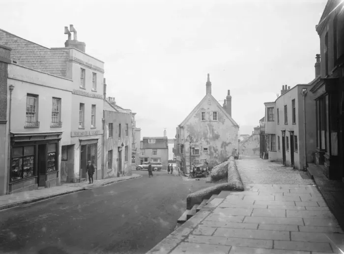 Framed Print : Lyme Regis. 1925 Framed Print : Lyme Regis. 1925