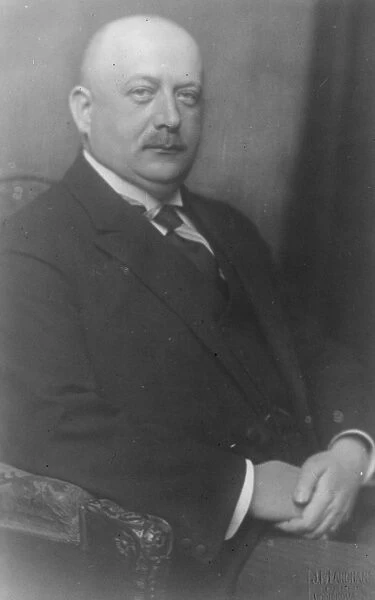 M Josephe Kallay, Czecho Slovakian Minister for Slovakia. 21 December 1925