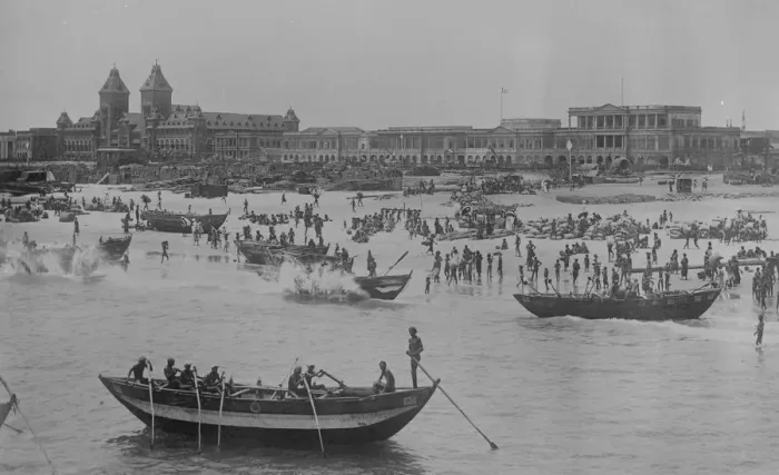 Framed Print : Madras India 11 January 1922 Framed Print : Madras India 11 January 1922