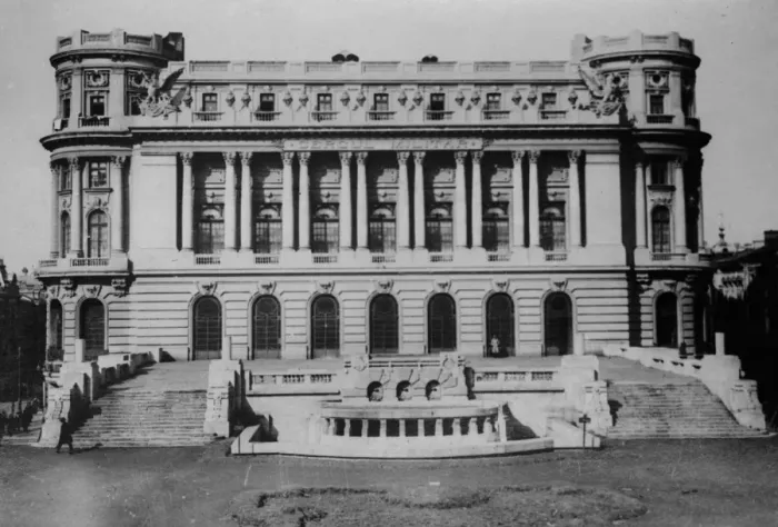 Framed Print : The magnificent military club, Bucharest. 10 May 1928 Framed Print : The magnificent military club, Bucharest. 10 May 1928