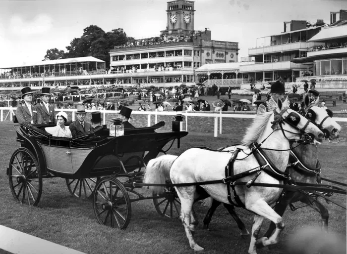 Framed Print : Her Majesty the Queen and the Duke of Edinburgh at Royal Ascot. 15th June 1960