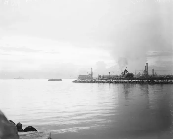 Framed Print : Manilla of the Philippines Sunset across the harbour May 1922 Framed Print : Manilla of the Philippines Sunset across the harbour May 1922