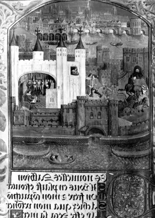 Framed Print : Manuscript of Poems of Charles, Duke of Orleans, c. 1500. Charles can be seen writing Framed Print : Manuscript of Poems of Charles, Duke of Orleans, c. 1500. Charles can be seen writing