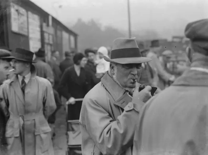 Framed Print : Market personalities. Mr W Booker. 1936 Framed Print : Market personalities. Mr W Booker. 1936