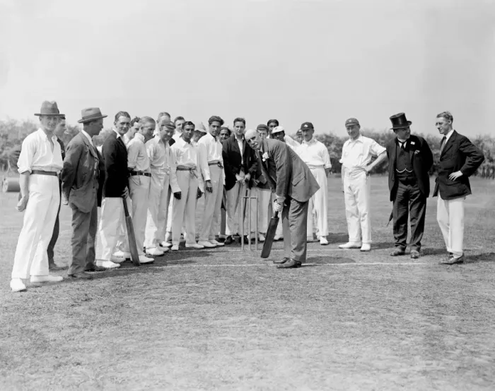 Framed Print : Martin Bladen Hawke, 7th Baron Hawke of Towton Opens New Cricket Ground of the Indian Framed Print : Martin Bladen Hawke, 7th Baron Hawke of Towton Opens New Cricket Ground of the Indian