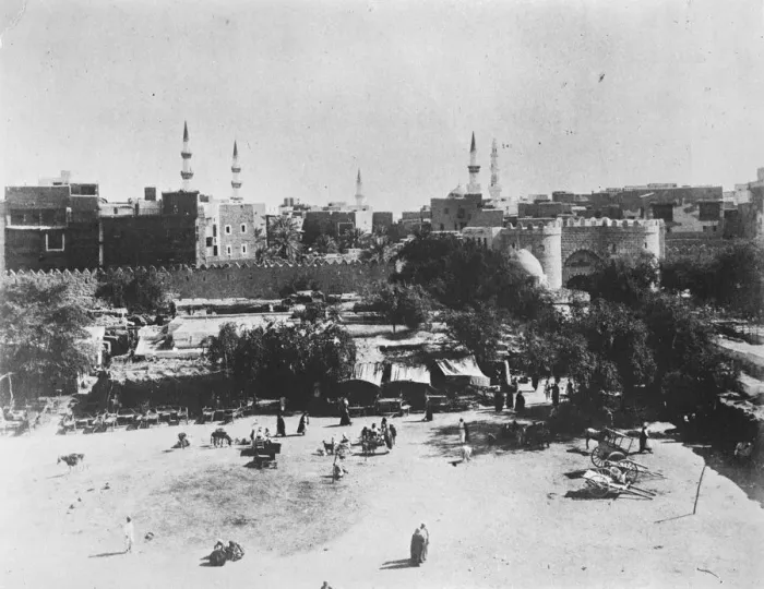 Framed Print : Mecca and Medina. General view of Medina. 1925 Framed Print : Mecca and Medina. General view of Medina. 1925