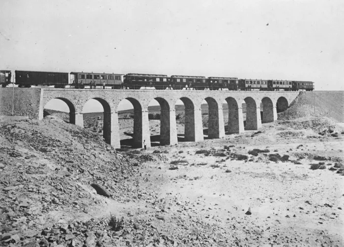 Framed Print : Mecca and Medina. Maan Bridge, on the Hejaz Railway. There is no river Framed Print : Mecca and Medina. Maan Bridge, on the Hejaz Railway. There is no river