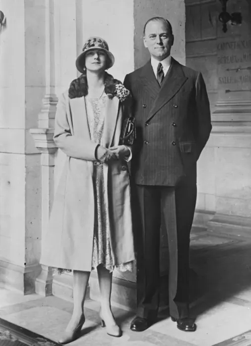Framed Print : Member of Parliaments Paris wedding. Mr John Grace, MP for Cheshire, was married