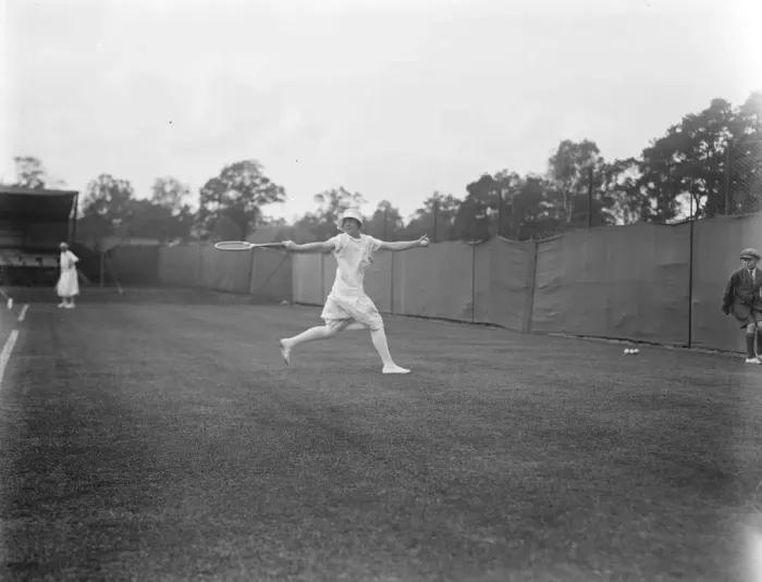 Framed Print : Members of the Australian ladies lawn tennis team shine at St Georges Hill