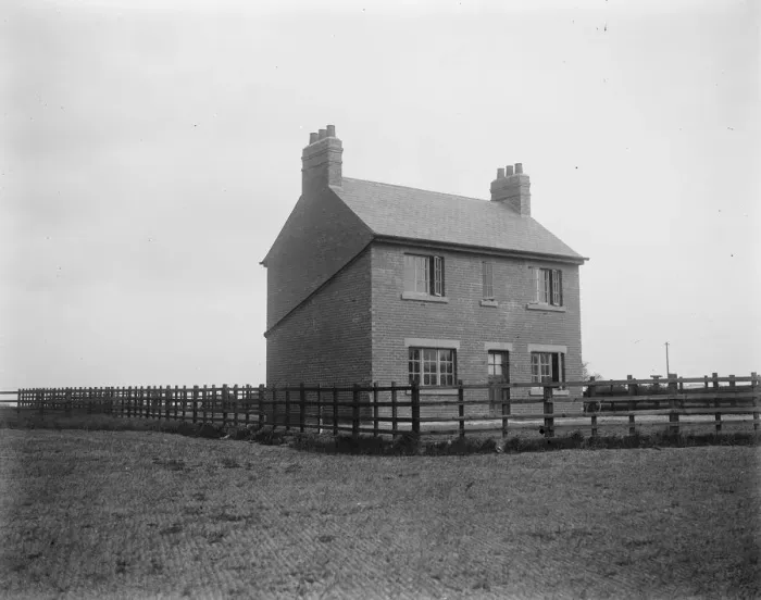 Framed Print : Six men complete five room cottage in nine weeks This cottage which is in Hemsworth Framed Print : Six men complete five room cottage in nine weeks This cottage which is in Hemsworth