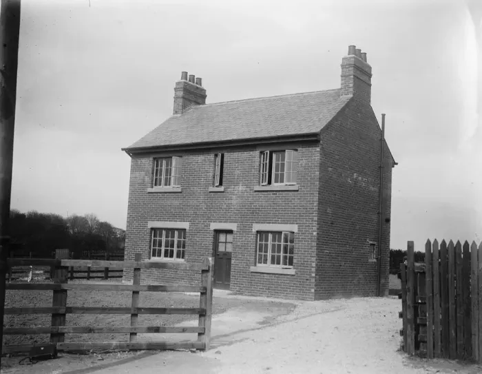 Framed Print : Six men complete five room cottage in nine weeks This cottage which is in Hemsworth Framed Print : Six men complete five room cottage in nine weeks This cottage which is in Hemsworth
