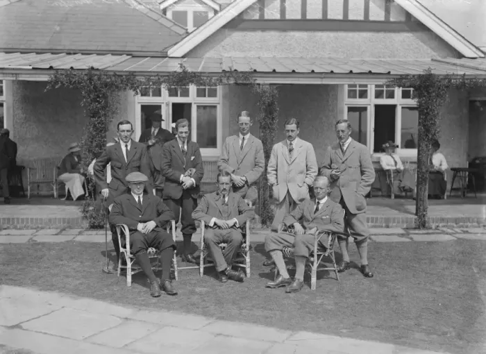 Framed Print : Men V Women Golf match at West Hill Golf Club, Standing T Johnston, B Burke Framed Print : Men V Women Golf match at West Hill Golf Club, Standing T Johnston, B Burke