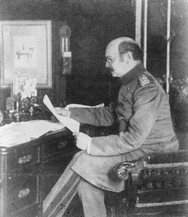 Framed Print : Military power in Berlin. General Von Horn, who has been given full military powers in Berlin Framed Print : Military power in Berlin. General Von Horn, who has been given full military powers in Berlin