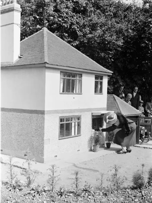 Framed Print : Miniature house, Crayford, School. 1937 Framed Print : Miniature house, Crayford, School. 1937