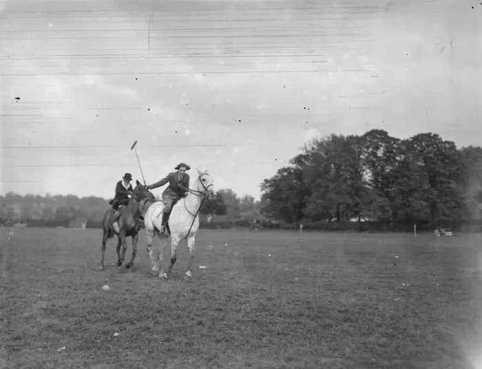 Framed Print : Miss Kathrine Foot, who although 80 years of age is still an enthsiastic polo player Framed Print : Miss Kathrine Foot, who although 80 years of age is still an enthsiastic polo player