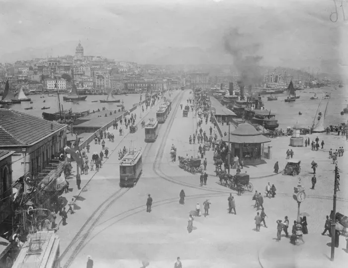 Framed Print : Modernized Constantinople. 1 June 1921 Framed Print : Modernized Constantinople. 1 June 1921
