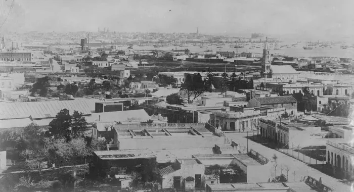Framed Print : Montevideo the capital, of Uruguay August 1921 Framed Print : Montevideo the capital, of Uruguay August 1921