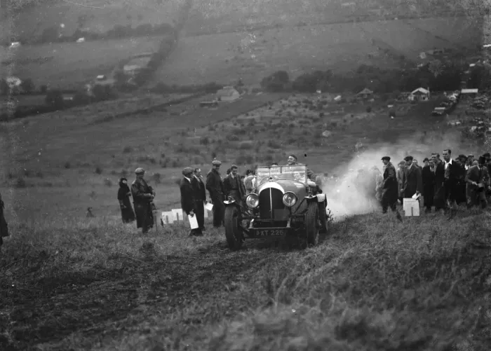 Framed Print : Motorsport hill climb. 1935 Framed Print : Motorsport hill climb. 1935
