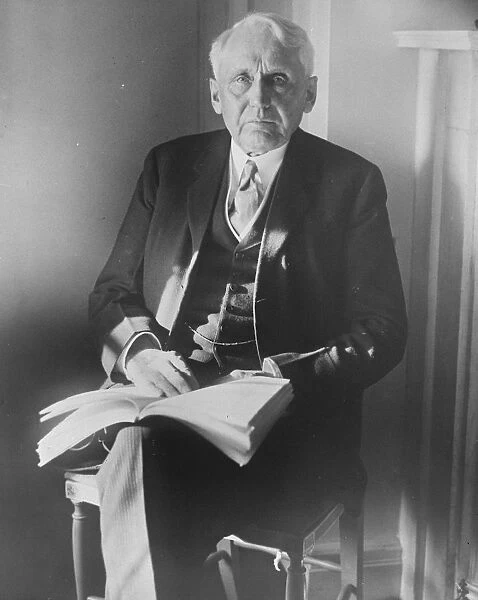 Mr Frank B Kellogg, US Secretary of State. 19 August 1928