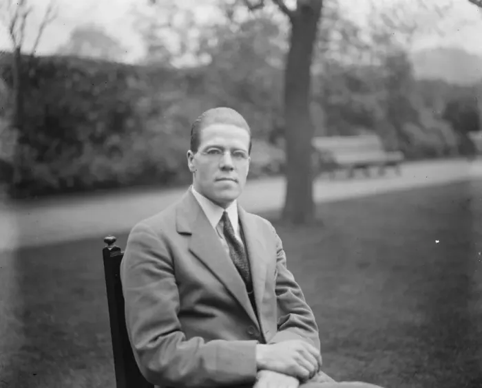 Framed Print : Mr J H Clynes, son of Mr J R Clynes. 11 October 1924 Framed Print : Mr J H Clynes, son of Mr J R Clynes. 11 October 1924