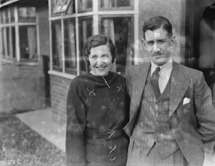 Framed Print : Mr and Mrs B M Williams. 1936