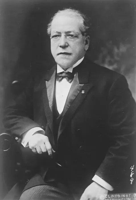 Framed Print : Mr Samuel Gompers, President of the American Federation of Labour who is seriously