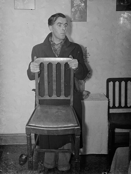 Mr Skinner, involved in the assault case in Erith, London. 1938