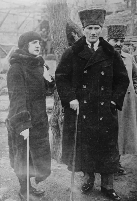 Framed Print : Mustapha Kemal and His Wife Marshal Mustapha Kemal with his young wife, Latifee Framed Print : Mustapha Kemal and His Wife Marshal Mustapha Kemal with his young wife, Latifee