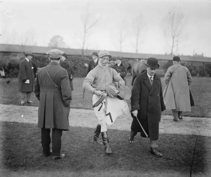Framed Print : N A Brown, Jockey 1923