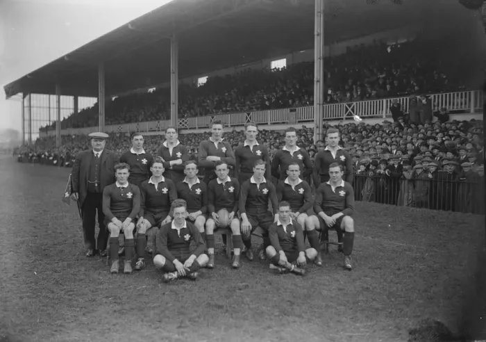 Framed Print : Five Nations - Swansea, 19 January 1924 Wales 9 - 17 England Wales Team no order Joe Rees Framed Print : Five Nations - Swansea, 19 January 1924 Wales 9 - 17 England Wales Team no order Joe Rees