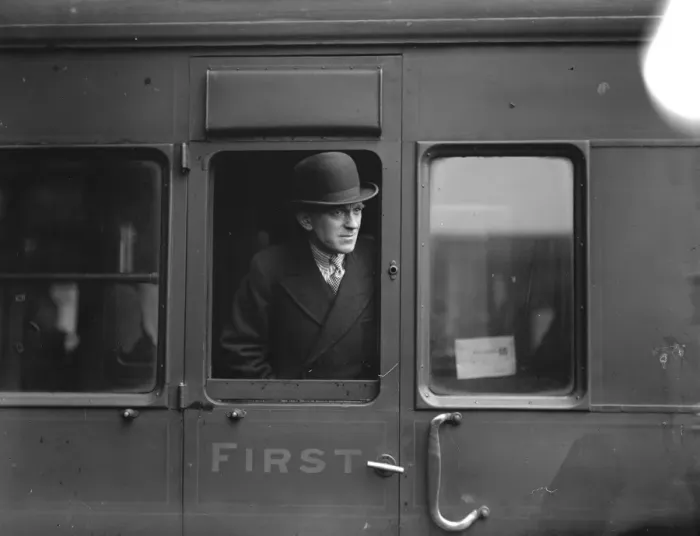Framed Print : Nelson Keys as Actor Manager off to America to engage a cast. Mr Nelson Keys as Framed Print : Nelson Keys as Actor Manager off to America to engage a cast. Mr Nelson Keys as