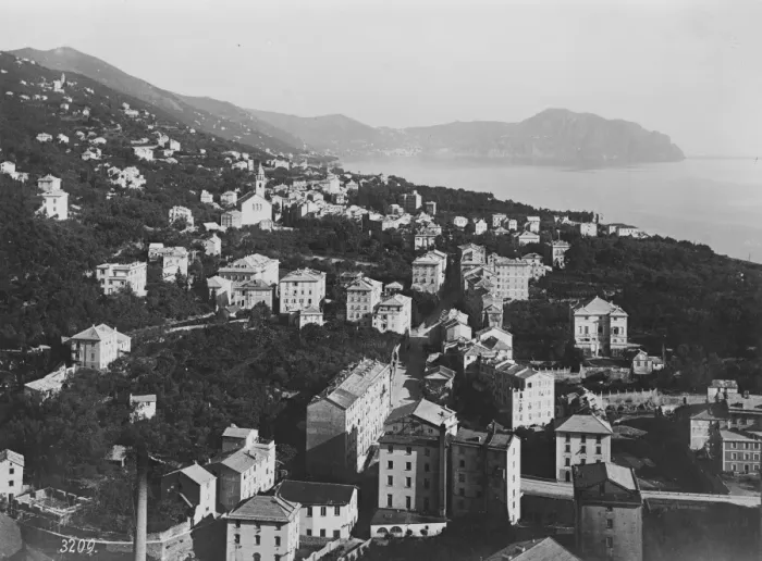 Framed Print : Nervi, Italy 1922