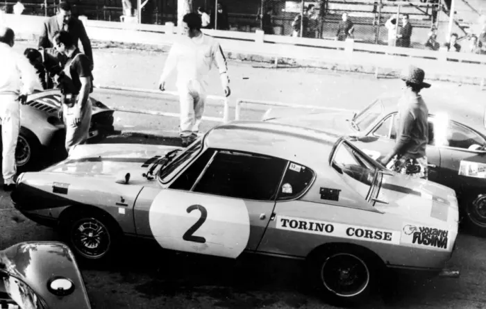 Framed Print : The new 1, 000. c. c. Racer-team sports car by bertone of Italy seen in action during