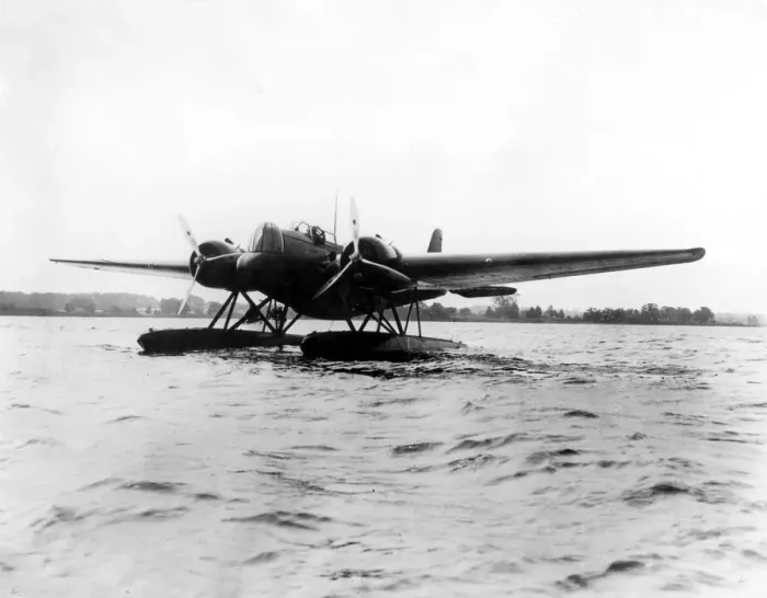 Framed Print : The new US Army seaplane bomber ready to take off at Langley Field, Virginia Framed Print : The new US Army seaplane bomber ready to take off at Langley Field, Virginia