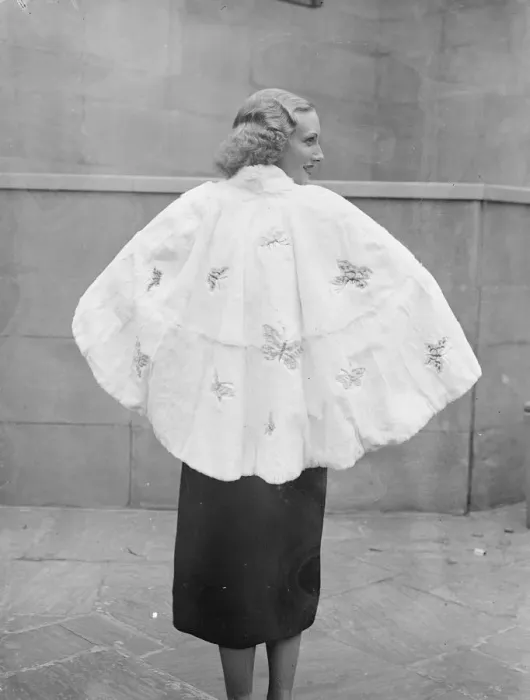 Framed Print : New autumn fashions were displayed at the Fur Fashion Show organised by the National Framed Print : New autumn fashions were displayed at the Fur Fashion Show organised by the National